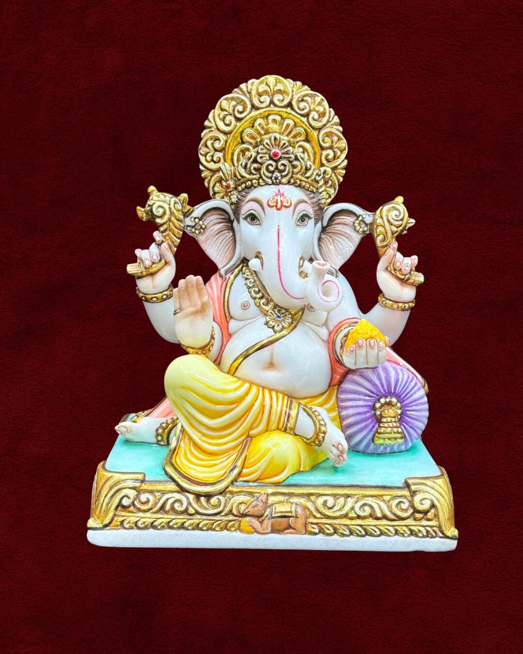 Marble Ganesh Ji - Style 6